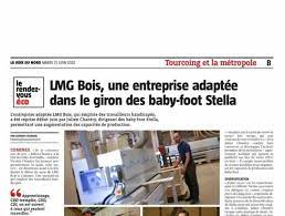 LMG Bois, une entreprise adaptée dans le giron des Baby-Foot Stella