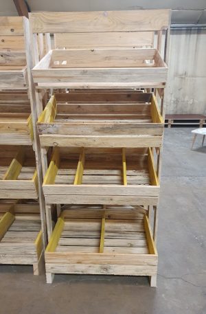 Présentoirs légumes Vrac